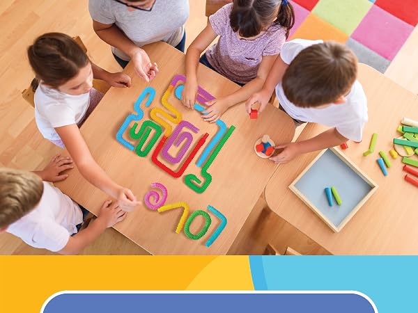 make learning fun with pop tubes