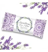 Weighted Lavender Eye Pillow, Mandala Velvet Flaxseed Aromatherapy Eye Mask for Sleeping, Meditat...