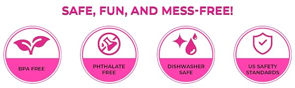 Icons with product features