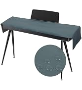 Keyboard Piano Cover, Digital Piano Dust Cover, Waterproof Leathaire with Fluff Liner, Light Luxu...