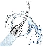 Sink Faucet Attachment, Movable Kithchen Faucet Head 360° Rotatable Faucet Sprayer Head Replaceme...
