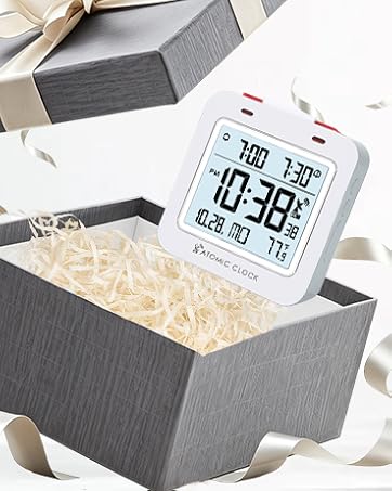 Alarm atomic clock