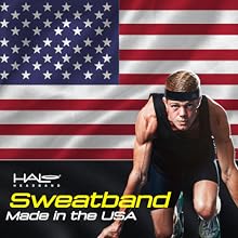 made in usa halo headband sweatband sweat headband