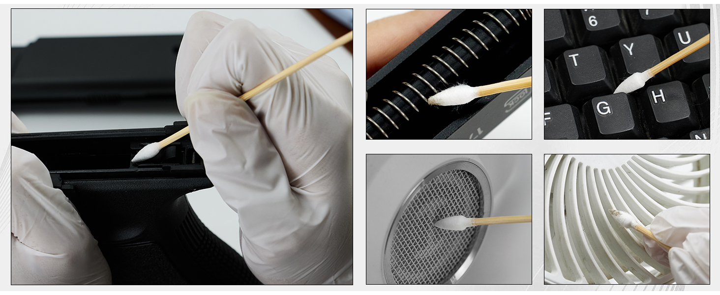 gun cleaning swabs