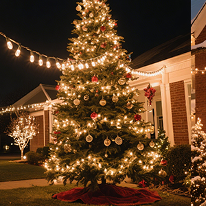 Christmas string lights