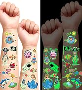 Luminous temporary tattoo stickers