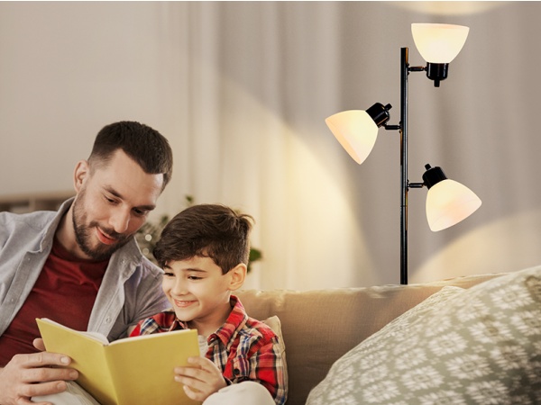 modern pole lamp