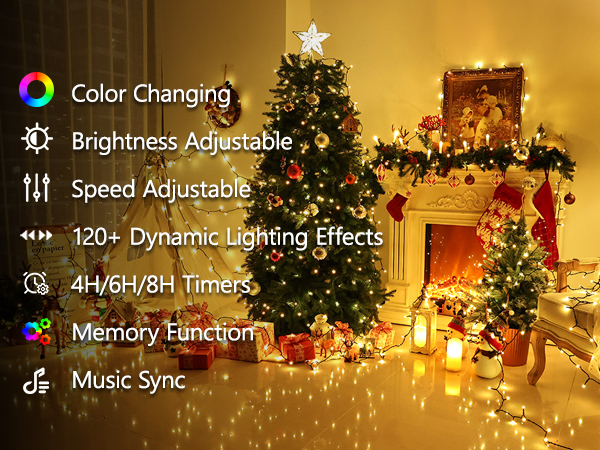 color changing christmas lights