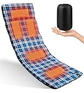 Heated Sleeping Bag Liner, 5 Heating Zones, Electirc Sleeping Bag Heater for Cold Weather Camping...