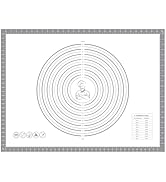 Pastry Dough Mat Silicone Baking Mats for Rolling Out Dough,Kneading Sheet,Silicone Sheet for Kit...