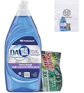 Dawn Professional Manual Pot & Pan Commercial Dish Soap, Original, 38 Fl Oz bundled with Heavy Du...