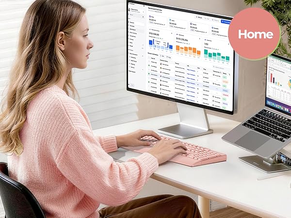 bluetooth keyboard pink