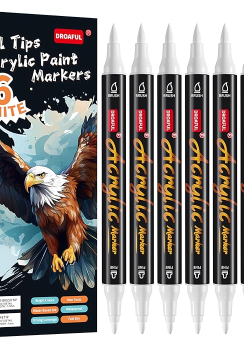 white paint markers