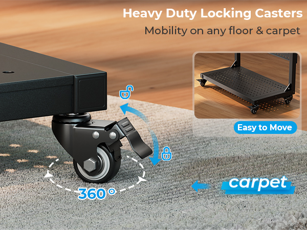 LOCKING CASTERS