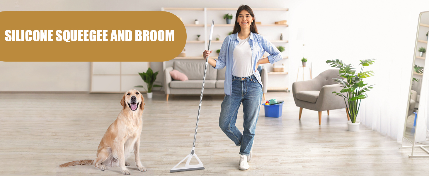 magic broom with squeegee