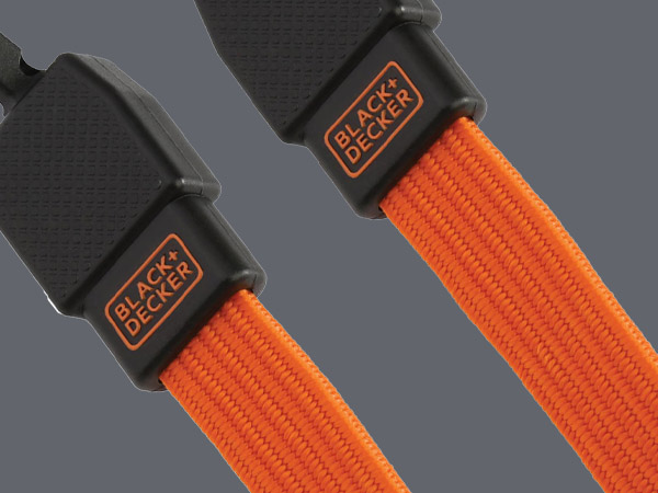 24" flat bungee cord straps – pack of 2 makes securing easy