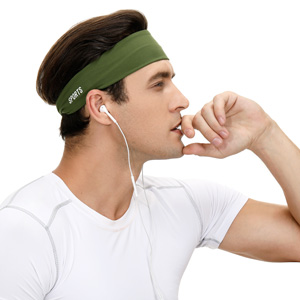 Vgogfly Sweat Headbands for Men Sweatbands Sports Head Band Running Boy Sweat Bands Workout Hairband
