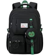 Armbq Large Capacity School Backpack for Girls Boys, Casual Bookbags for Middle School Elementary...