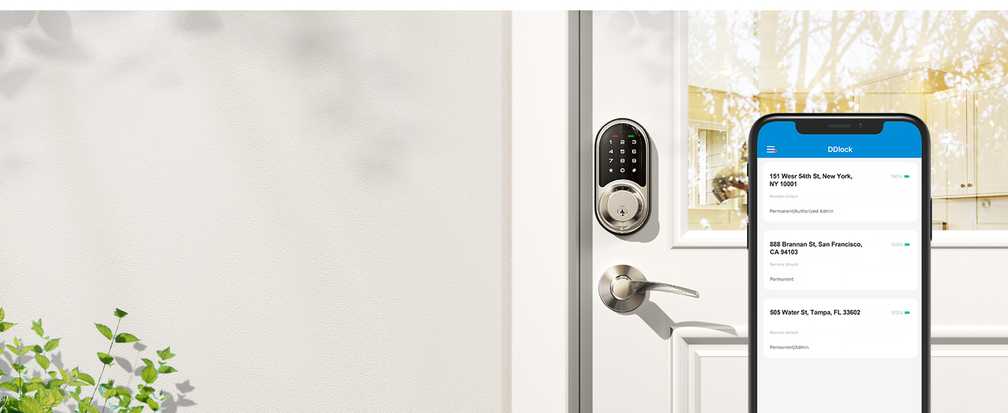 smart door locks for front door
