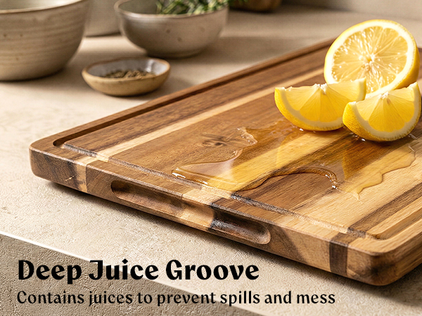 Edelhaus XL acacia cutting board