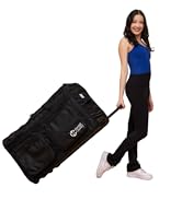 30 inch rolling duffel bags with wheels rack large travel bag dance dance competition bag with rack