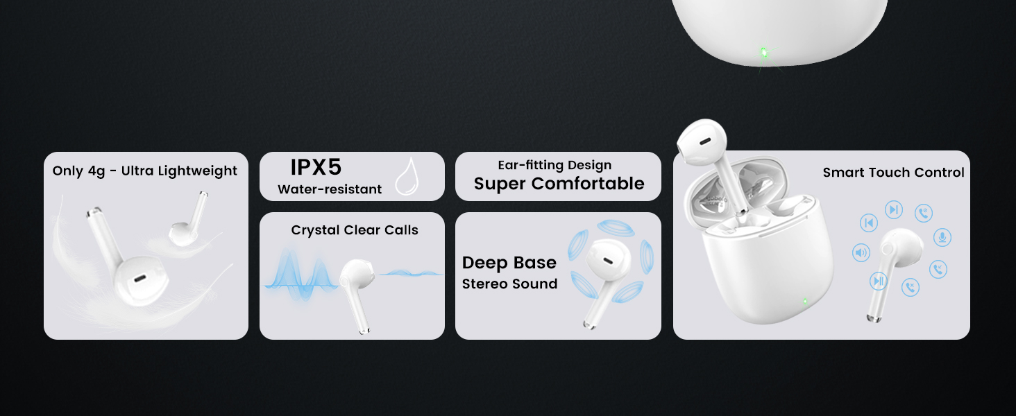 wireless earbuds
