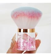 Ruetail Nail Dust Brush for Nails, Nail Art Dust Powder Remover Brushes for Cleaning Fingernails ...