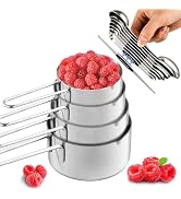Sinnlicht 13pcs Stainless Steel Measuring Cups and Spoons Set, Including 8 Double-Sided Magnetic ...