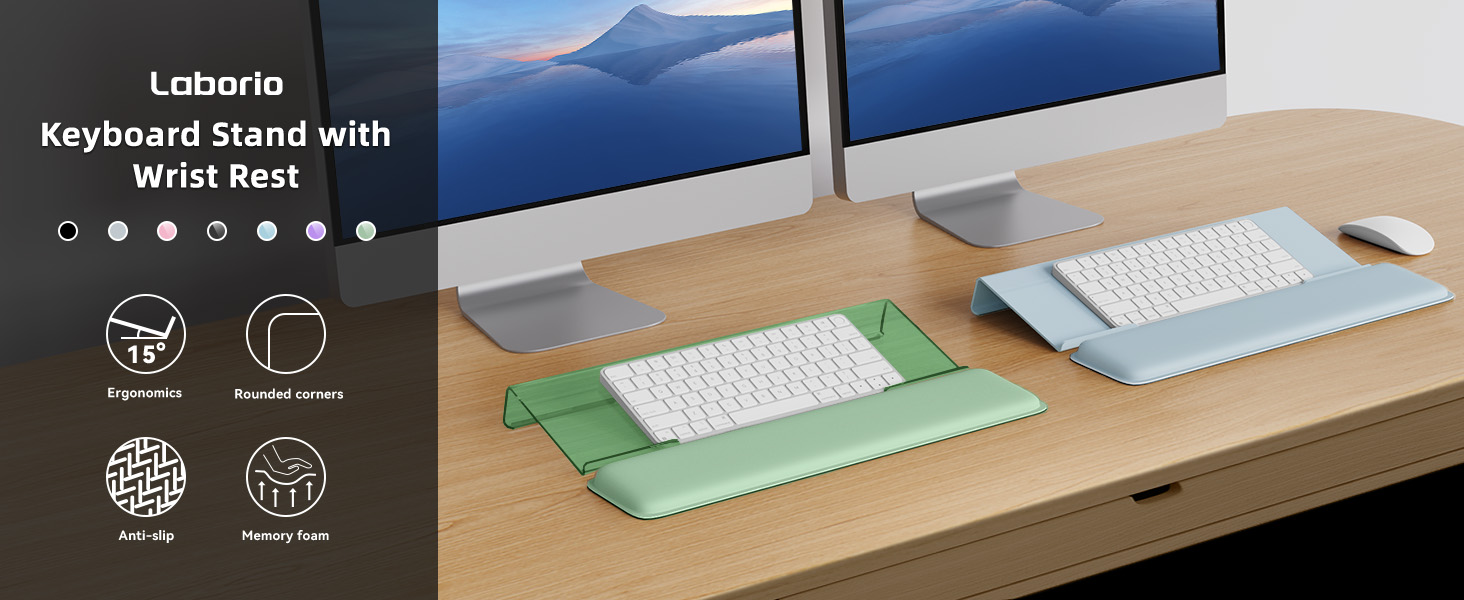green keybaord stand