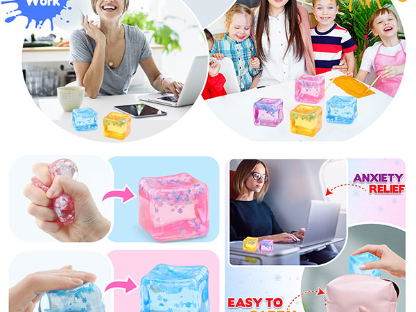 Square Stress Balls