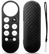 TOKERSE Remote Cover for Chromecast with Google TV HD 2022 / 4K 2020 Remote - Anti Slip Silicone ...