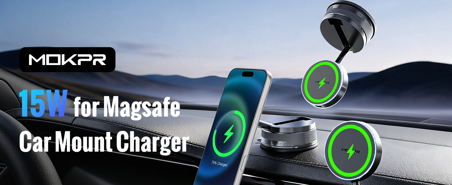MagSafe Car Mount Charger