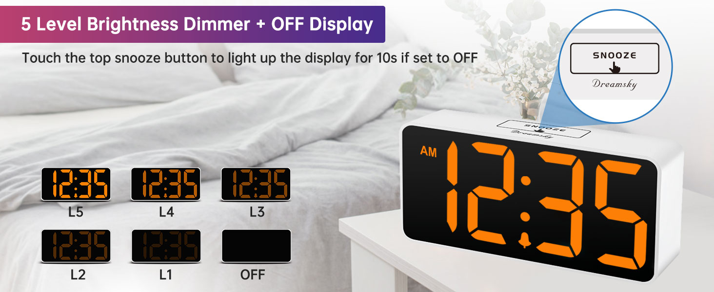 desk clock digital