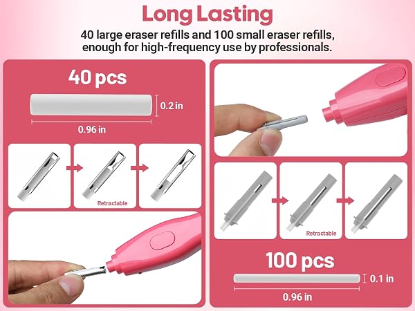 drawing erasers