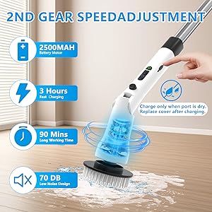 electric spin scrubber