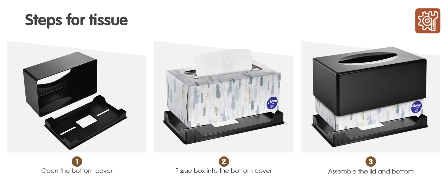 Easily to use tissu box