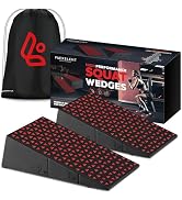 Flexelent Squat Wedge Block Pair, Squat Ramp, Calf Raise Block, Anti-Slip Slant Board for Squats,...