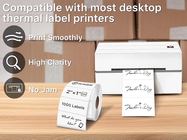 thermal printer labels