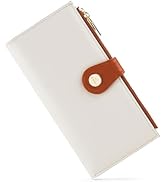 Sunpour Women’s Wallet,Thin RFID Blocking Leather Wallet for Women Credit Card Holder Travel Wall...