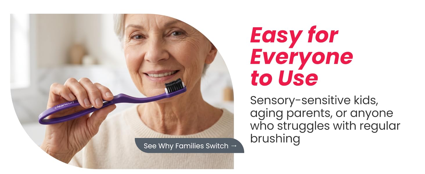cleancurl 3D toothbrush