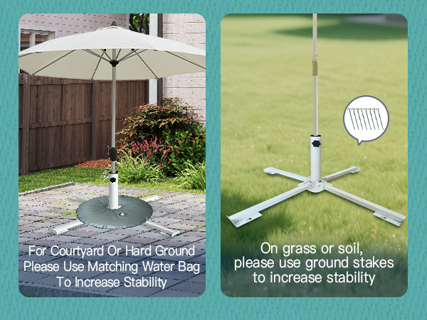 portable umbrella stand patio umbrella stands & bases outdoor umbrella stand base