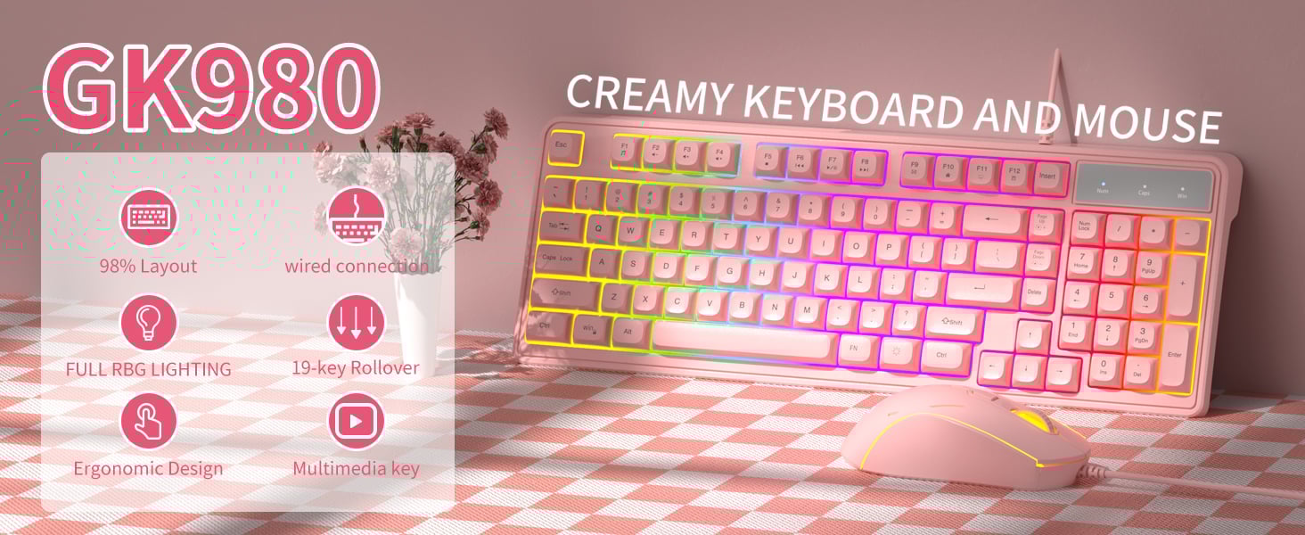 KEYBOARD AND MOUSE