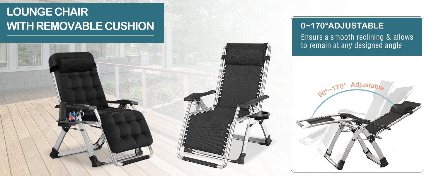 zero gravity folding lounge chair