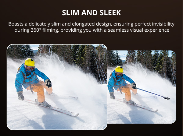 insta360 action invisible selfie stick