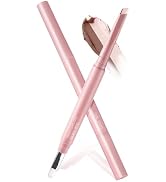 Plman 2PCS Under Eye Highlighter Stick with Brush, Waterproof & Smudge-Proof Under Eye Brightener...