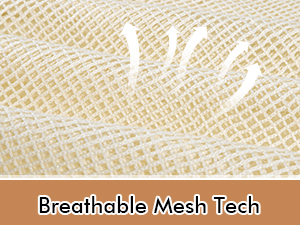 Natural Cotton Mesh Laundry Bags 12x16" 3-Pack