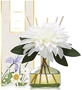 Reed Diffusers Set unfettered Dew Scent, Bathroom Floral Scent Diffuser, Reed Diffuser for 120 Da...