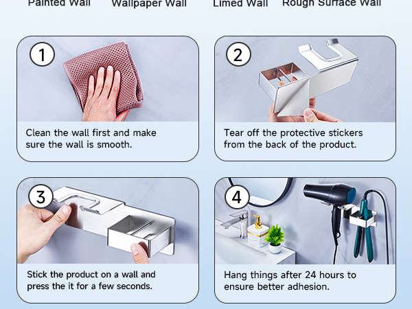 hair dryer and curling iron holder wall mounted curling iron attachment storage