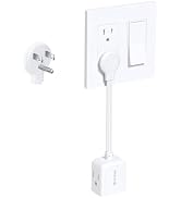 TROND Flat Outlet Extender with 6 Inch Cord, ETL Listed Flat Plug Adapter | 3 Way Outlet Splitter...