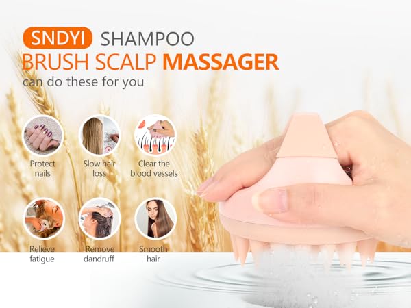 scalp massager shampoo brush